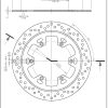 HPK - 267x4.0mm 固定盘 08489945