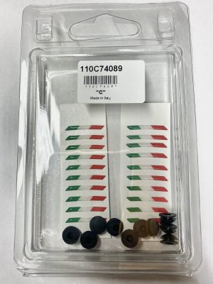 HPK - 三色贴纸和橡胶帽 110C74089