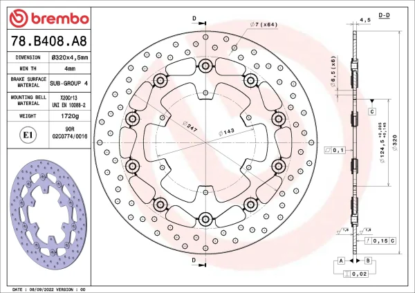 AM - 刹车碟 78B408A8
