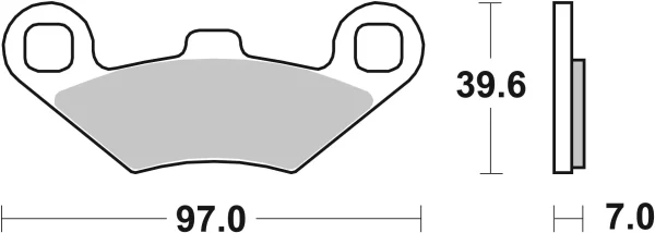 AM - 刹车片 07104XS