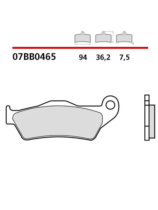 AM - 刹车片 07BB0465