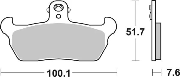AM - 刹车片 07BB1606