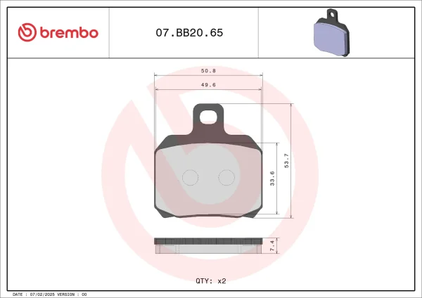 AM - 刹车片 07BB2065
