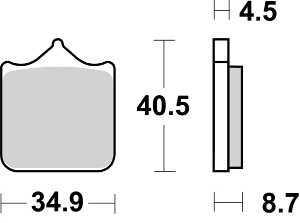 AM - 刹车片 07BB33SR