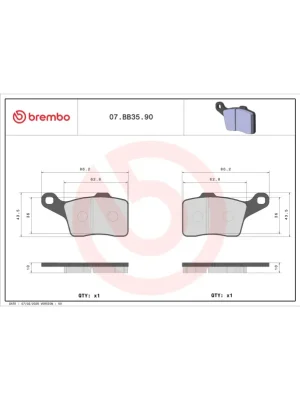 AM - 刹车片 07BB3590