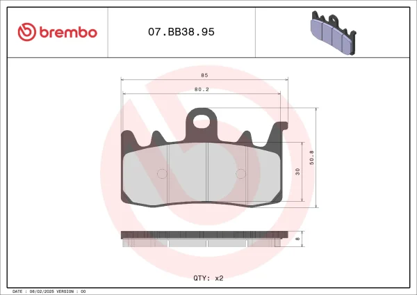AM - 刹车片 07BB3895