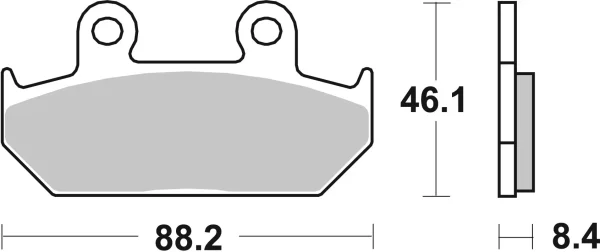 AM - 刹车片 07HO23SA