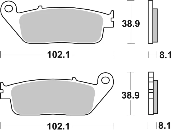 AM - 刹车片 07HO30SR