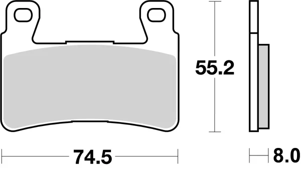AM - 刹车片 07HO45SR