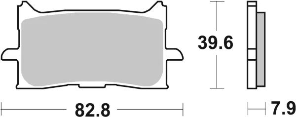 AM - 刹车片 07HO62SA