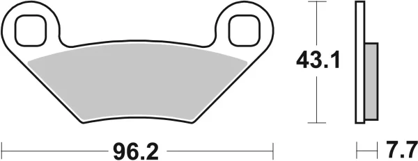 AM - 刹车片 07PO11SD