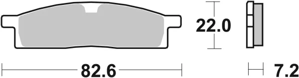 AM - 刹车片 07YA16SD