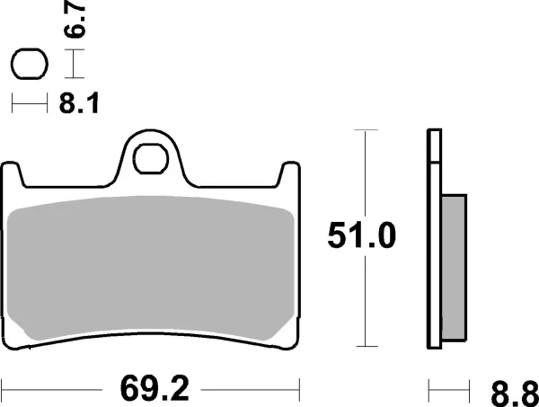 AM - 刹车片 07YA23SR