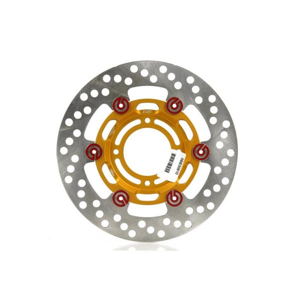 Racing - 218x4mm 浮动刹车碟 金色芯红色扣 08B30810
