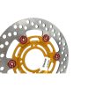 Racing - 218x4mm 浮动刹车碟 金色芯红色扣 08B30810