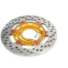Racing - 218x4mm 浮动刹车碟 金色芯红色扣 08B30810