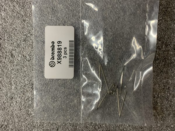 Racing - X206101后卡钳刹车片弹簧 X988819
