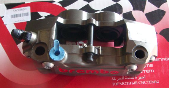 Racing - P4 32/36 辐射卡钳 阳极色 108mm 分体 左卡 XA3B860