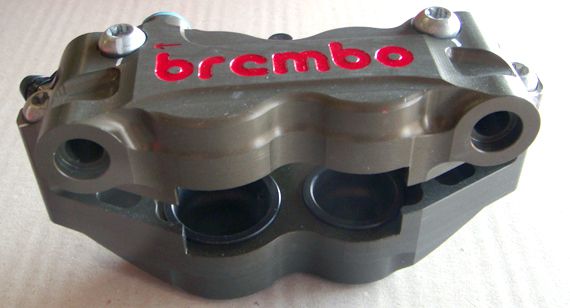 Racing - P4 32/36 辐射卡钳 阳极色 108mm 分体 左卡 XA3B860