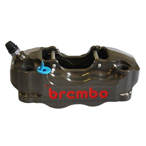 Racing - P4 30/34 辐射卡钳 滑胎 阳极色 108mm 分体 左卡 XA69510