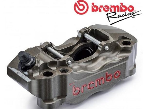 Racing - P4 30/34 辐射卡钳 滑胎 阳极色 108mm 分体 右卡 XA69511